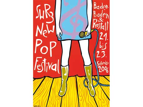 New Pop Festival Plakat 2006 - Moritz Götze Bild des Artikels: New Pop Festival Plakat 2006 - Moritz Götze